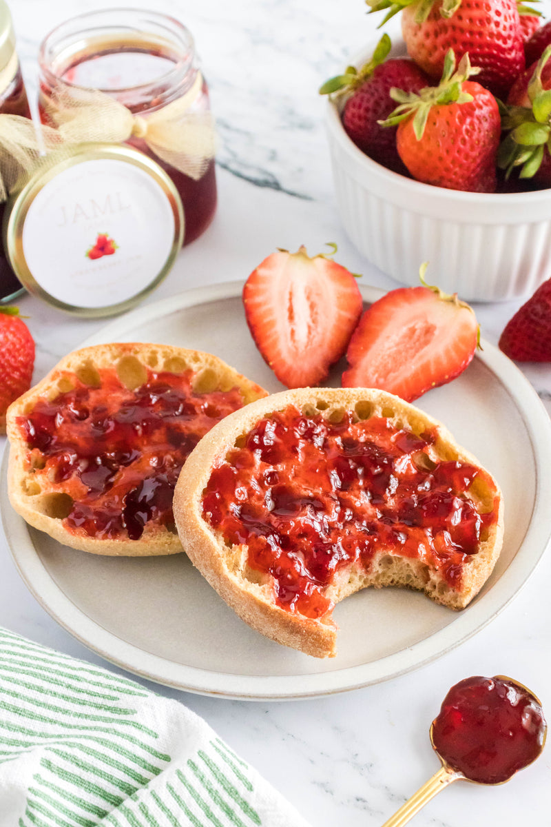 Strawberry Jam　伊勢しめ縄 Fruit Basket Natural Japanese Strawberry Jam 140g – Japanese